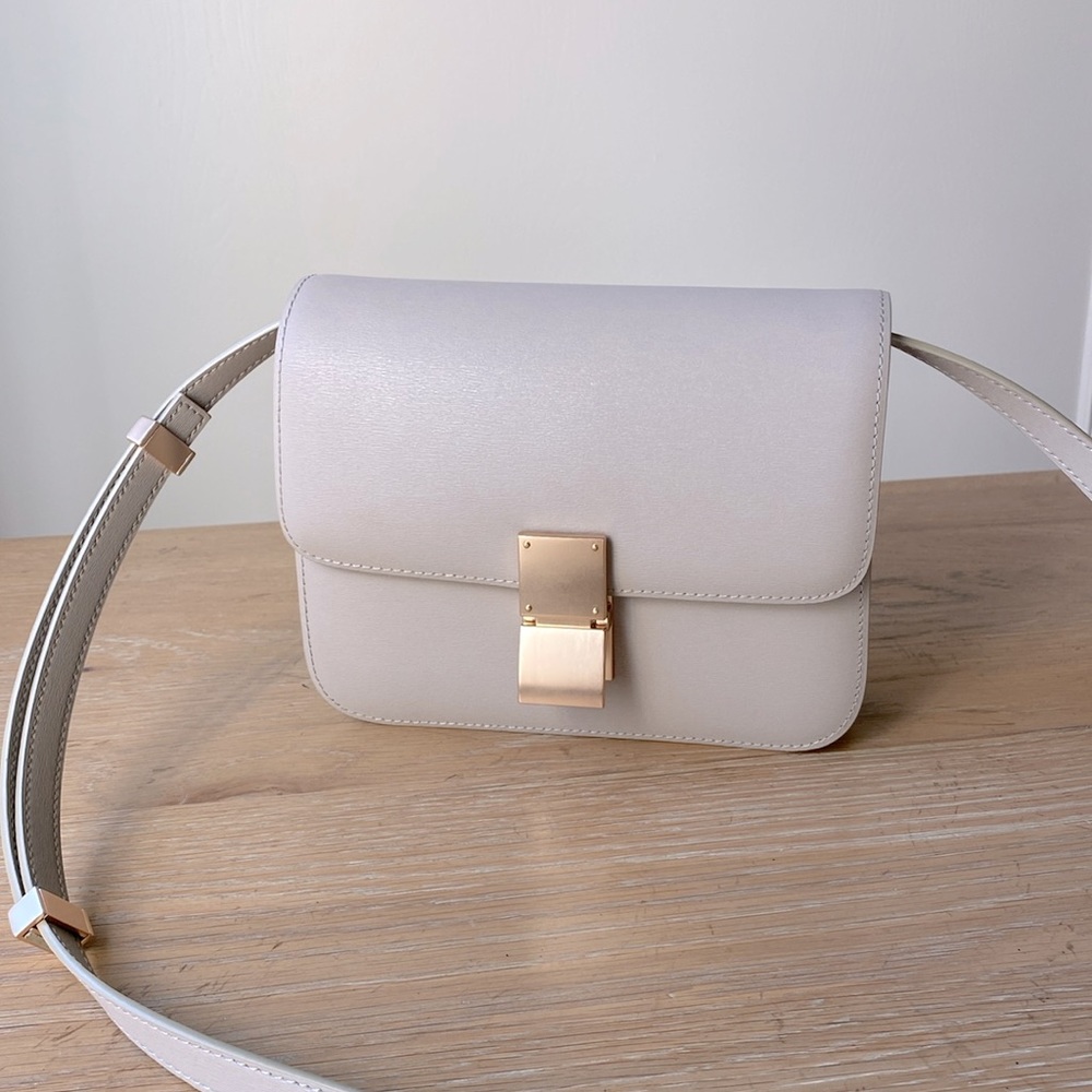 Inspired Leather Box bag